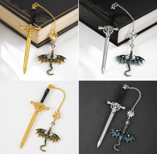 Ashen Pages Bookmark
